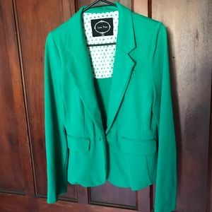Green blazer